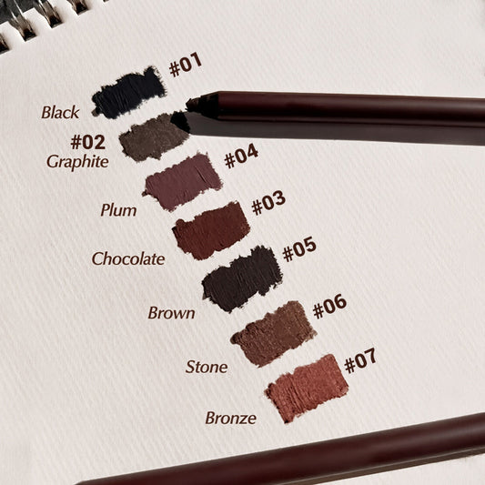💜LAST DAY - BUY 1 GET 1 FREE-24HR Waterproof Eyeliner Duo Sharpenable Eye Pencil