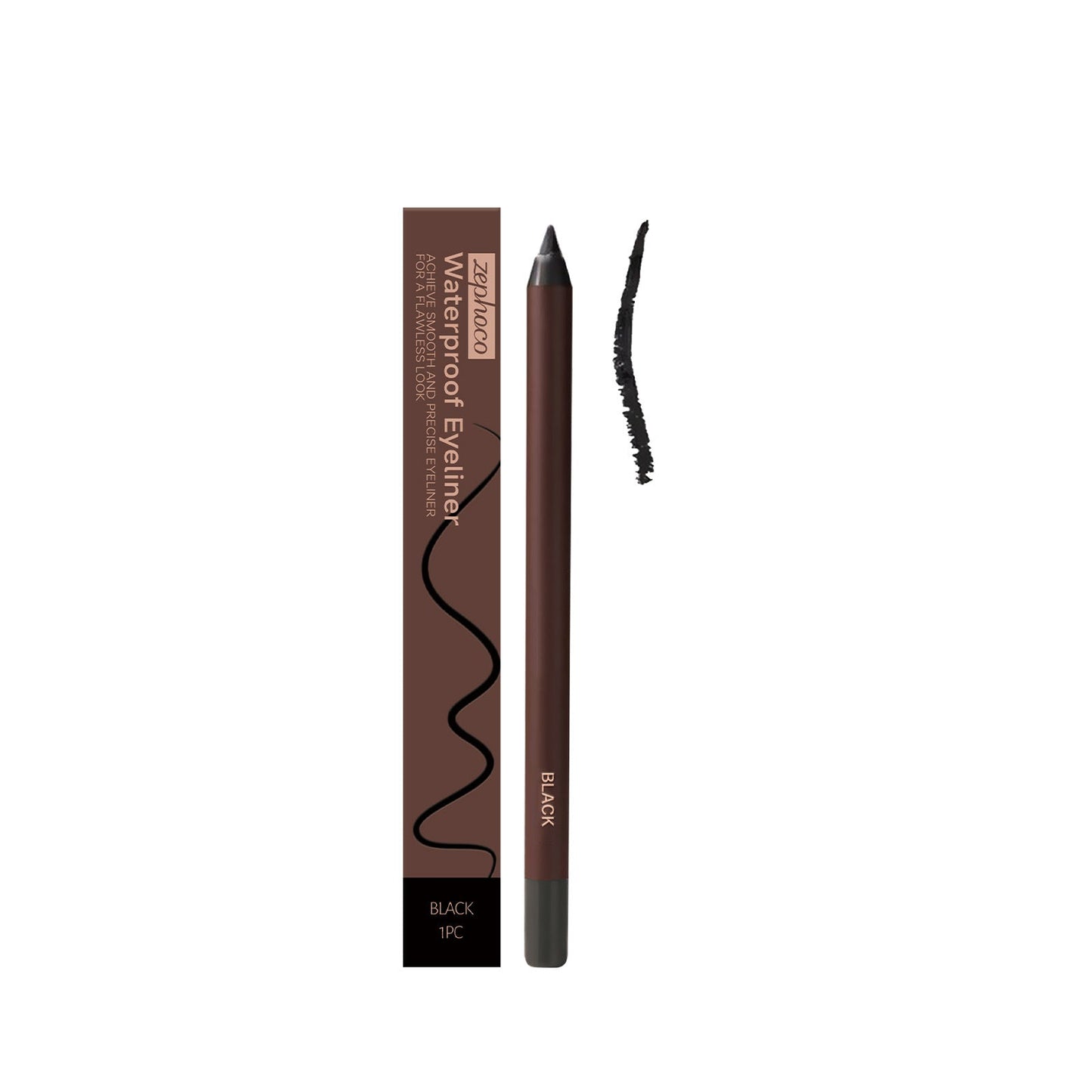 Ultra-Pigmented Beachproof Gel Pencil Eyeliner With Free Sharpener💛