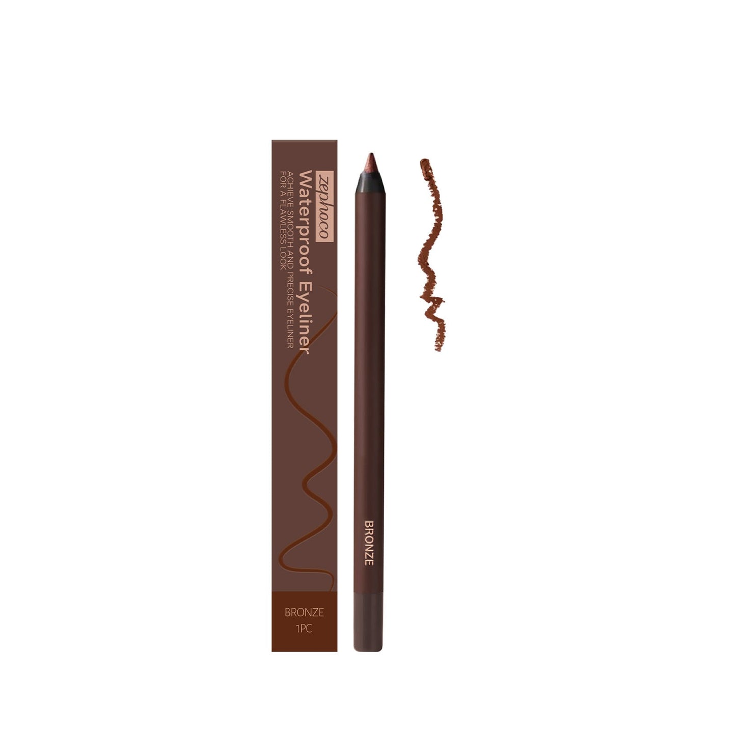 💜LAST DAY - BUY 1 GET 1 FREE-24HR Waterproof Eyeliner Duo Sharpenable Eye Pencil